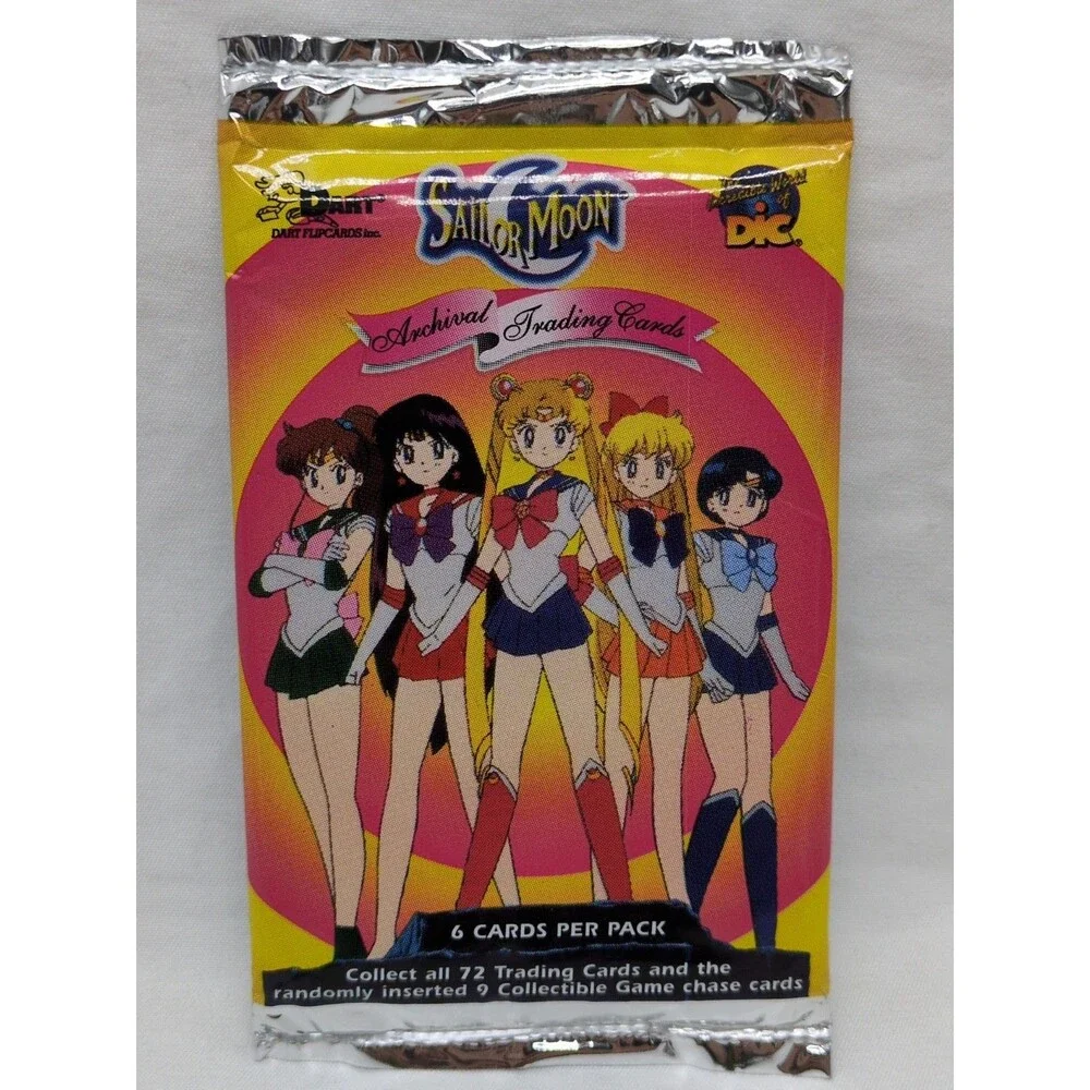 2000 Sailor Moon Dart Trading Card Pack